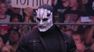 MJF returned with a Mask as a Joker entrant at the Casino Ladder Match